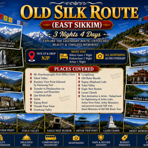 OLD SILK ROUTE 3 NIGHTS 4 DAYS